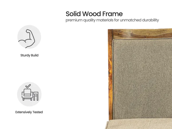 Belle Solid Wood Dining Chair